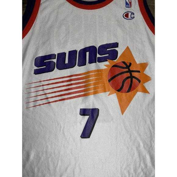 VINTAGE PHOENIX SUNS KEVIN JOHNSON 90s CHAMPION NBA BASKETBALL JERSEY ADULT 44 - Picture 3 of 7